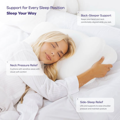 AuraSleep™ Zephyr Pillow